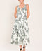 FOREVER YOUNG WOVEN MIDI DRESS