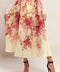 BLOSSOM DREAM BALLERINA WOVEN FULL MIDI SKIRT