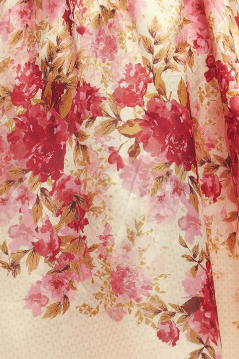 BLOSSOM DREAM BALLERINA WOVEN FULL MIDI SKIRT