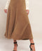 URBAN CHIC FAUX SUEDE MIDI SKIRT