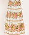 BOTANICAL ESCAPE WOVEN MAXI SKIRT