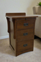 Crofter Style 3 Drawer End Table with Writing Tray-Michael Cherry-MC3