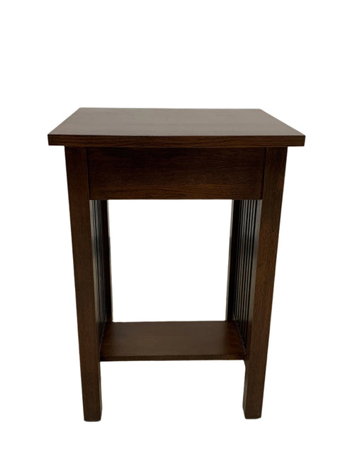 Mission 1 Drawer Spindle End Table (Pre-Order Micheal's Cherry Only)