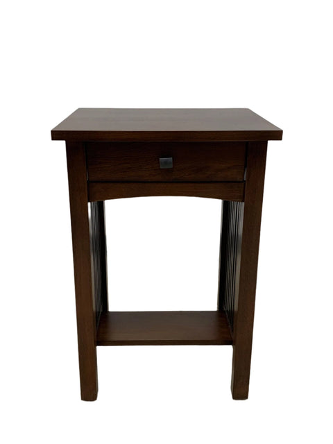 Mission 1 Drawer Spindle End Table (Pre-Order Micheal's Cherry Only)