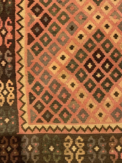 Afghan Kilim Handwoven flatweave Rug – size 4'2" x 6'