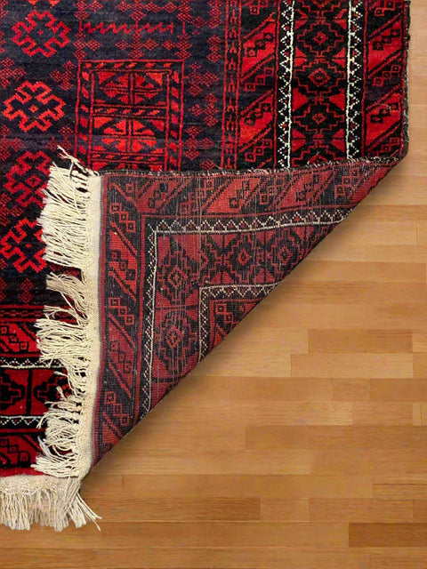 Terkaman Tribal Baluch Oriental Rug' 3' 10" x 6' 6" (A)