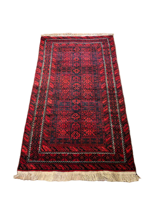 Terkaman Tribal Baluch Oriental Rug' 3' 10" x 6' 6" (A)