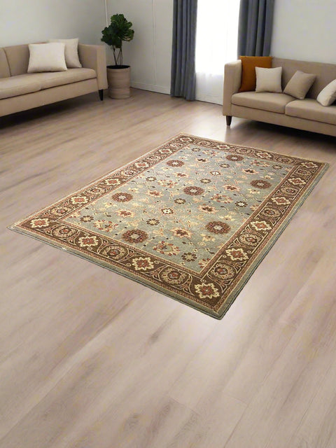 Persian-Inspired. Modern Defined. Turkish Made Rug, size 5' 3" x 7' 6"
