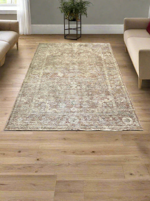 Persian-Inspired. Modern Defined. Turkish Made Rug, size 5' 2" x 7' 7"