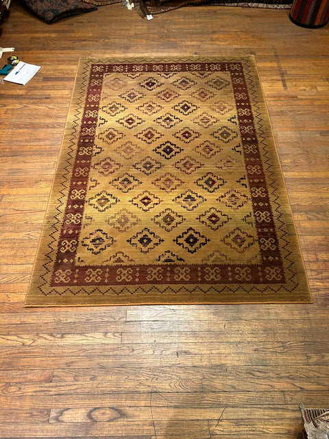 Persian-Inspired. Modern Defined. Turkish Made Rug, size 5' 2" x 7' 7"