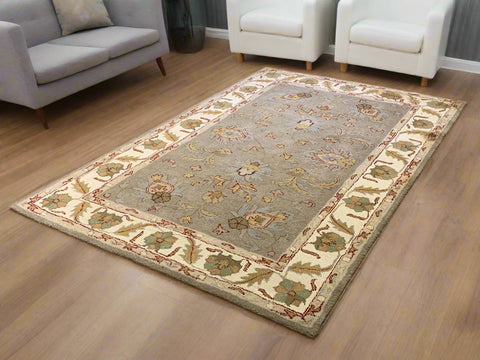 Persian-Inspired. Modern Defined. Turkish Made Rug, size 5" x 7' 9"