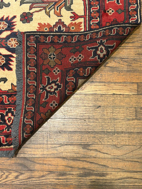 Terkaman Tribal Afghan Oriental Rug, size 5' 1" x 6' 7"