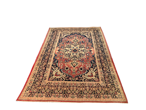 Timeless Beauty, Woven by Hand. Antique Persian lilihal Rug, size 4' 7" x 6' 7"  (F)