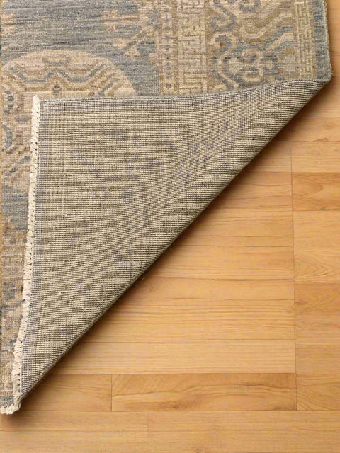 Khotan Pomegranate design Oriental Rug, size 5' 2" x 7"  (D)