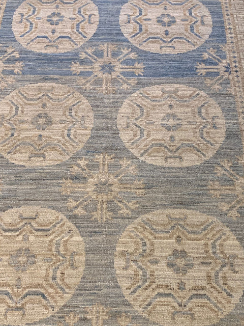 Khotan Pomegranate design Oriental Rug, size 5' 2" x 7"  (D)