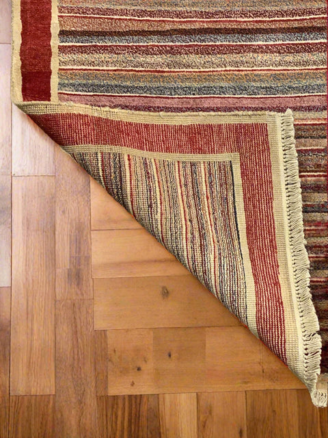 Hand-Knotted Sultanabad Vegetable-Dyed Wool Rug 3' 2" x 5' 2" (K)
