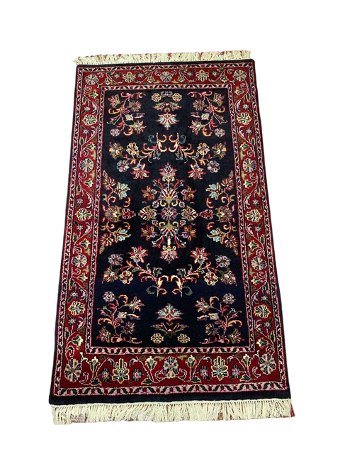 Sultanabad 100% wool Hand Made Rug - size 3" x 5"