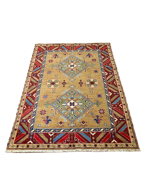 Sultanabad 100% wool Hand Made Rug - size 5' 8" x 7' 10" (P)