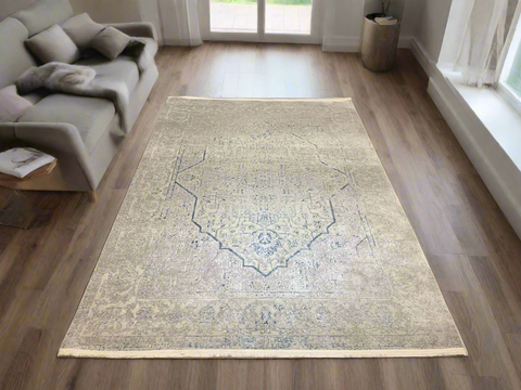 Persian-Inspired. Modern Defined. Turkish Made Rug, size 5' 2" x 7' 8" (O) machine