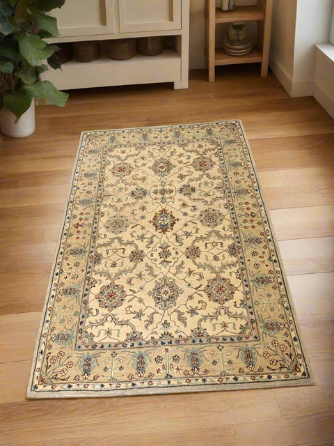 Persian-Inspired. Modern Defined. Turkish Made Rug, size 5" x 7' 4" (o) tufted