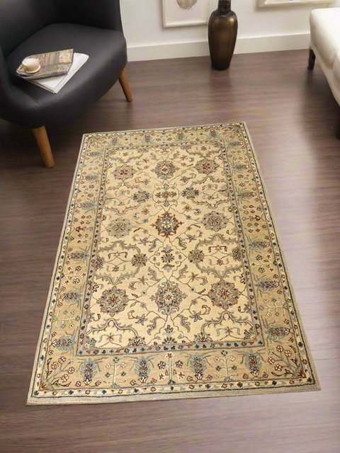 Persian-Inspired. Modern Defined. Turkish Made Rug, size 5" x 7' 4" (o) tufted