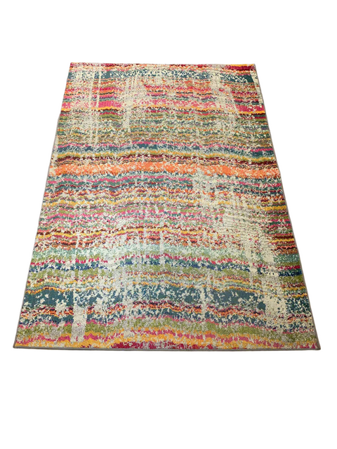 Persian-Inspired. Modern Defined. Turkish Made Rug, size 5" x 7' 8"  (O)