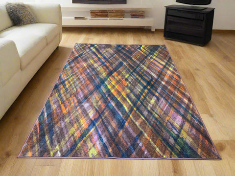 Persian-Inspired. Modern Defined. Turkish Made Rug, size 5' 3" x 7' 4" (O) machine