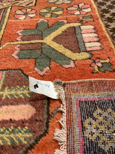 Antique Khotan Samarkand Rug, circa 1910's, size 5' 2" x 9' 9"