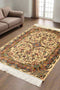 Exquisite 100% Silk Persian Design Rug – Elegant and Luxurious, size 3" x 5" (H)