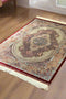 Exquisite 100% Silk Persian Design Rug – Elegant and Luxurious, size 3' 2" x 4' 9" (H)