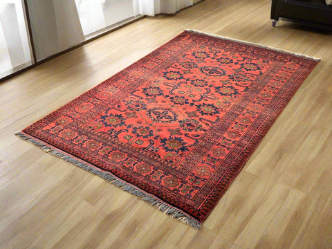 Terkaman Tribal Baluch Oriental Rug; 4" x 6' 4" (A)