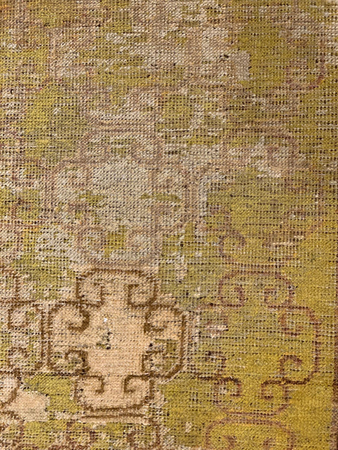 Antique Khotan Samarkand Rug, circa 1910's, size 4' 8" x 7' 8"