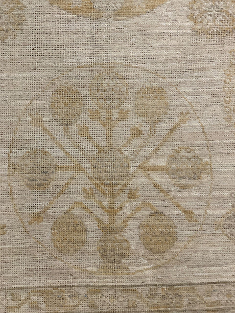 Khotan Pomegranate design Oriental Rug, size  5" x 7' 2"(D)