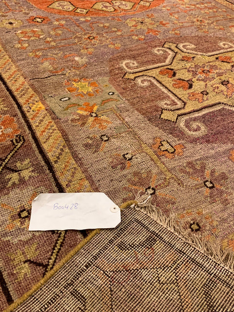 Antique Khotan Samarkand Rug, circa 1910's, size 4' 9" x 9' 9"