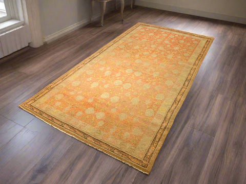 Antique Khotan Samarkand Rug, circa 1910's, size 5' 1" x 9' 10"