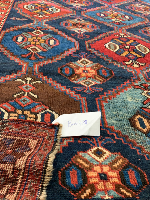Timeless Beauty, Woven by Hand. Antique Persian Afshar Rug, size 5" x 7' 9"