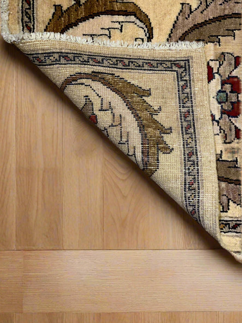 Hand-Knotted Sultanabad Vegetable-Dyed Wool Rug, 1' 10" x 4' 10"  (K)