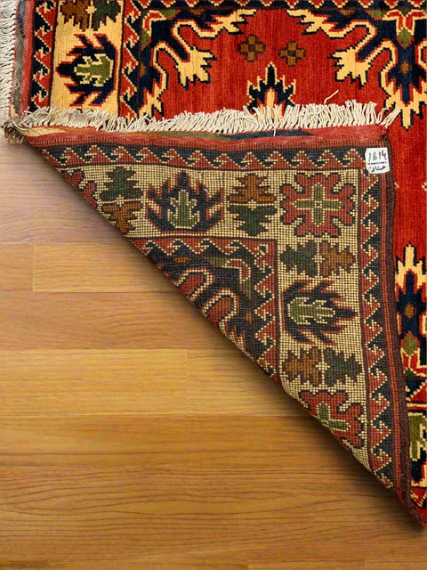 Terkaman Tribal Afghan Oriental Rug, size 2' 9" x 9' 5"  (Q)