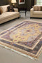 Exquisite 100% Silk Persian Design Rug – Elegant and Luxurious, size 6' 7" x 9' 7"