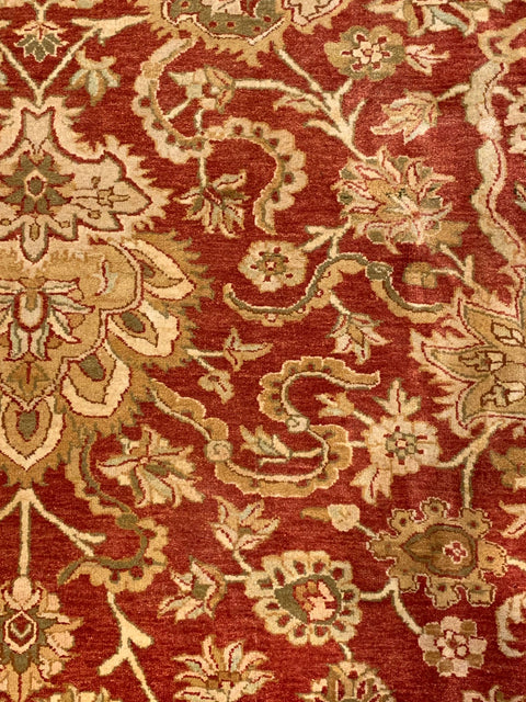 Sultanabad 100% wool Hand Made Rug - size 9" x 12"  (P)