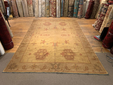 Afghan Kilim Handwoven flatweave Rug - Size 9' 8" x 14' 3"