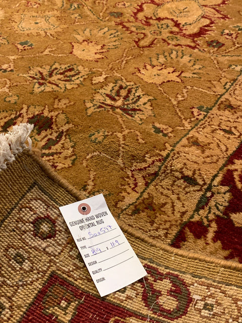 Sultanabad 100% wool Hand Made Rug - size 8' 9" x 11' 9"  (P)