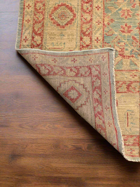 Hand-Knotted Sultanabad Vegetable-Dyed Wool Rug, 8' 9" x 12' 2"  (K)