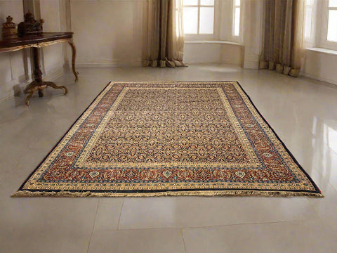 Sultanabad 100% wool Hand Made Rug - size 8' 10" x 12"  (P)