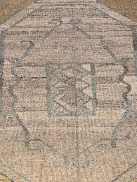 Khotan Pomegranate design Oriental Rug, size 9' 6" x 12' 3"  (D)