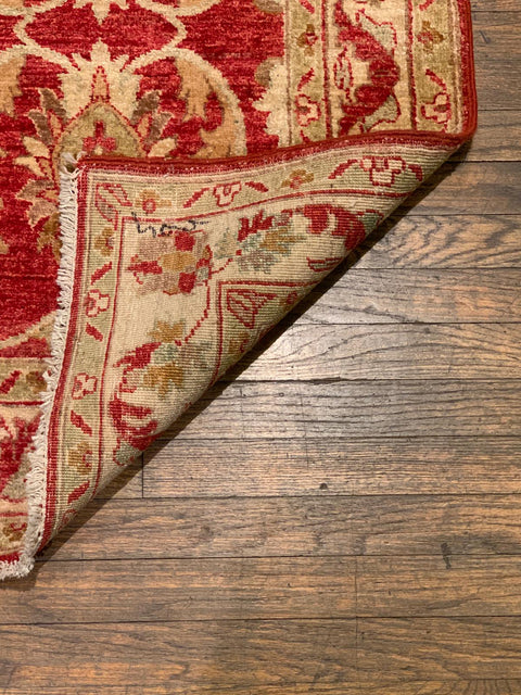Hand-Knotted Sultanabad Vegetable-Dyed Wool Rug, 2' 8" x 8' 10" (K)