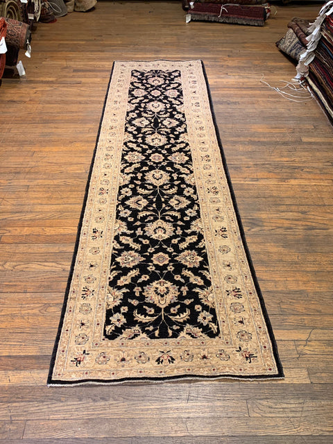 Hand-Knotted Sultanabad Vegetable-Dyed Wool Rug, 2' 7" x 9' 8"  (K)