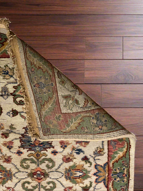 Sultanabad 100% wool Hand Made Rug - size 2" x  8" (P)