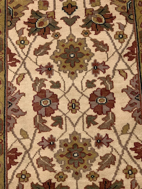 Sultanabad 100% wool Hand Made Rug - size 2' 6" x 8" (P)