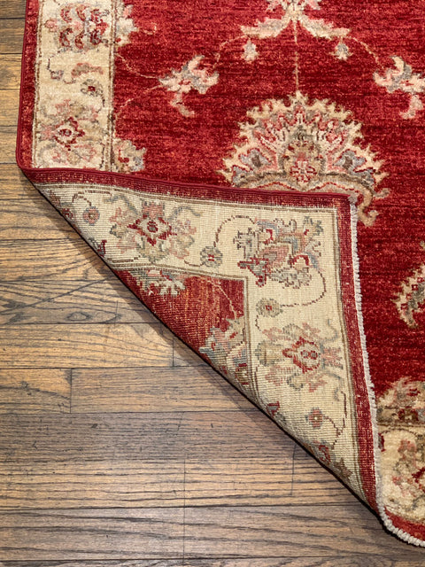 Hand-Knotted Sultanabad Vegetable-Dyed Wool Rug, 2' 6" x 6' 10"  (K)
